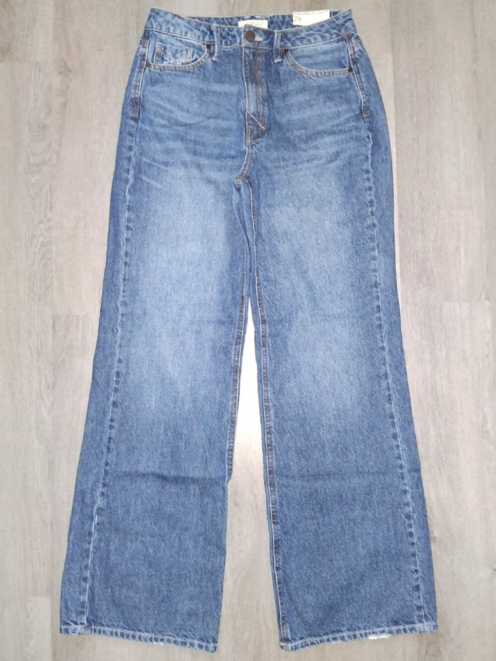 Unpublished Jolene Vintage Cut A-Line Flare Jeans Size 28 Wide Leg Flared Denim